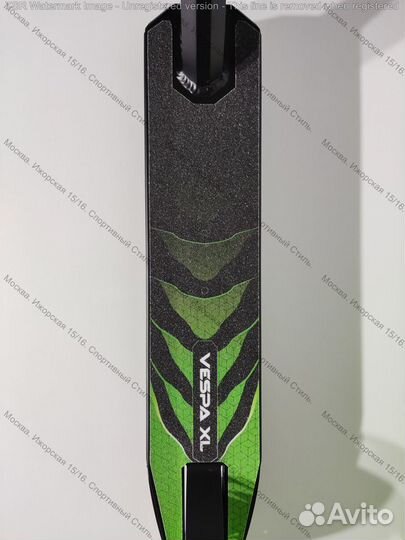 Трюковой самокат Tech Team TT vespa XL green NEW