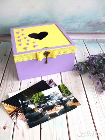 Коробка подарочная ручной работы