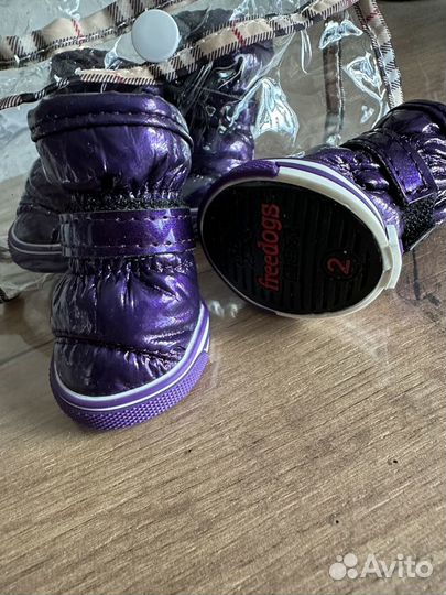 Ботиночки для мелких собак-кошек