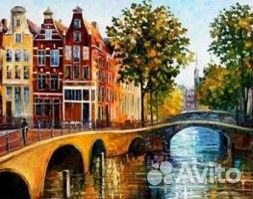 Алмазная мозаика 40х50 полная выкладка 