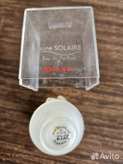 Парфимерная вода Pupa Jaune Solaire Eau de Parfum