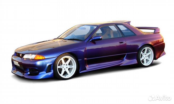 Накладки на пороги D.Speed на Nissan Skyline R32
