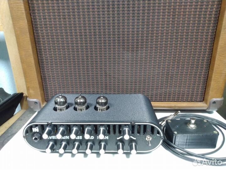 Гитарный ламповый предусилитель + усилитель