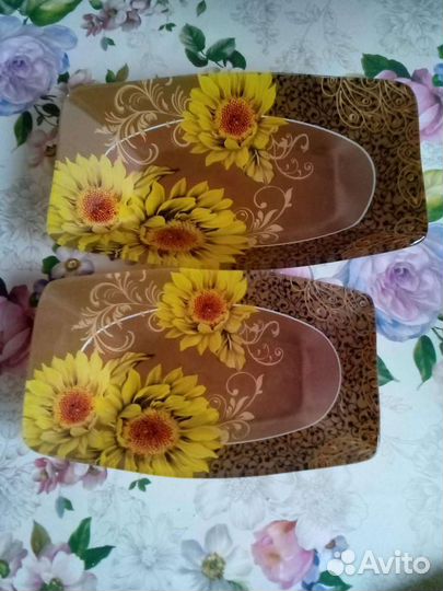 Салатники, тарелки.Цена за набор