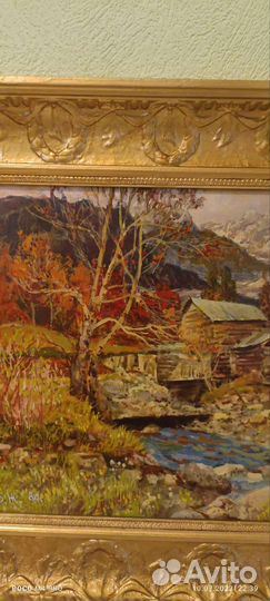 Картина 1984г с инициалами В.Ж