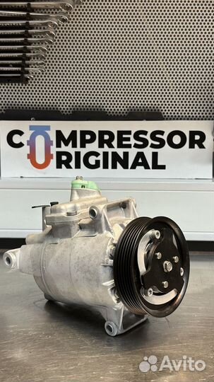 Компрессор кондиционера Skoda Fabia
