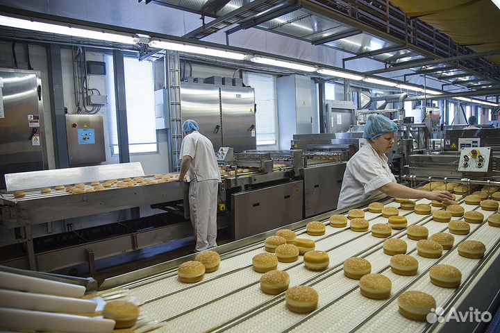 Вахта с проживанием и питанием Упаковщик булочек