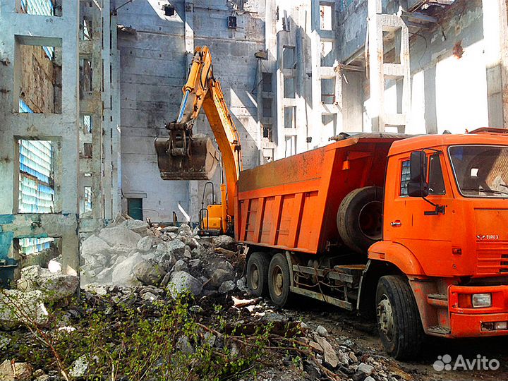 Вывоз Грунта Демонтаж