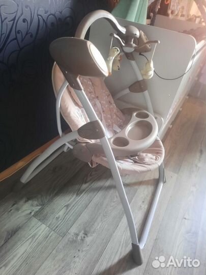 Детская электронная качель