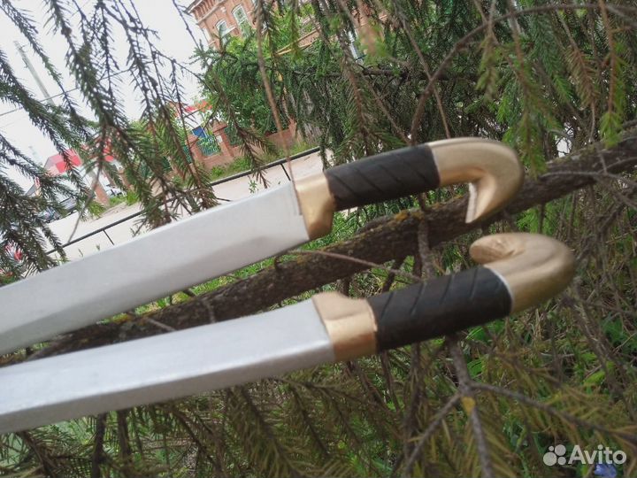 Шашка казачья 82 см. Металлик. Фланкировка. ст82