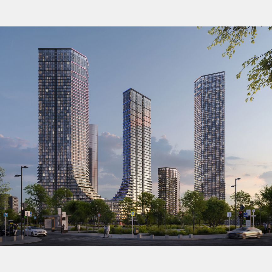 2-к. квартира, 98,6 м², 6/11 эт.