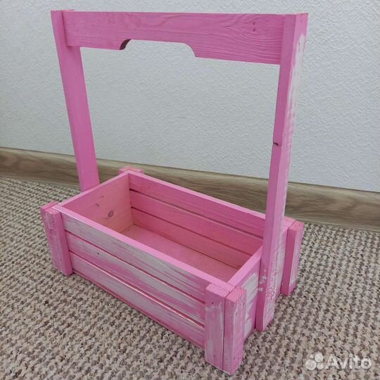 Коробка/ящик деревянная для цветов