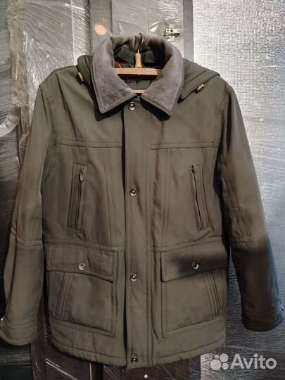 Мужская зимняя куртка 54 56 бу