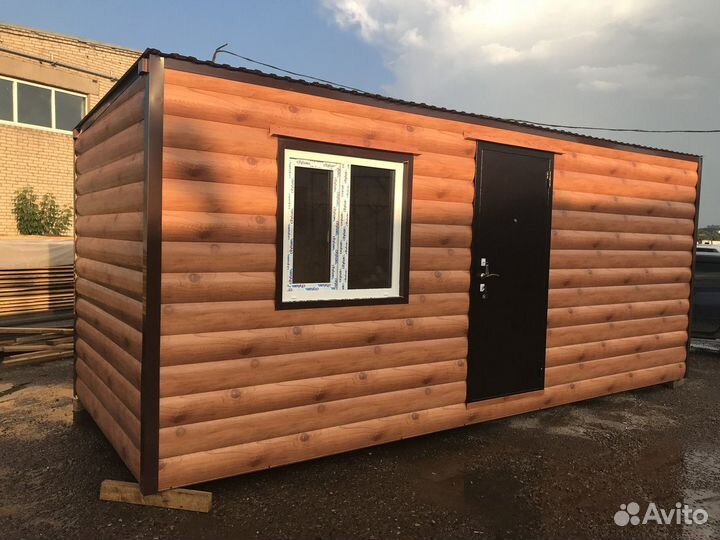 Вагончик Бытовка, сборка у вас на участке