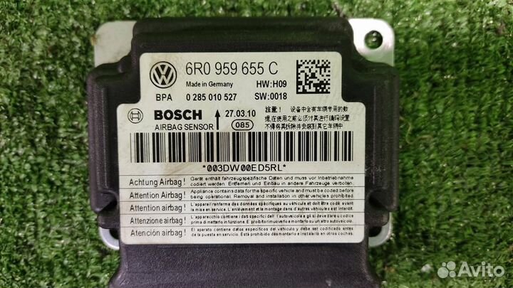 Блок Airbag (SRS) Skoda Fabia 5J 2010