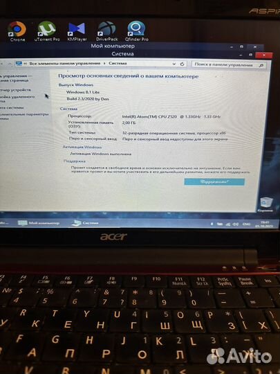 Нетбук Acer aspire one ZA3