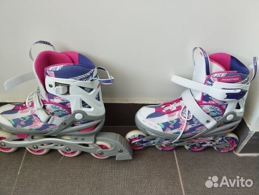 Роликовые коньки детские раздвижные Reaction