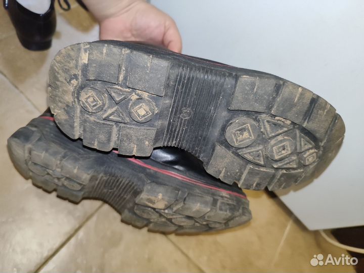 Ботинки осенние для девочки 34 размер