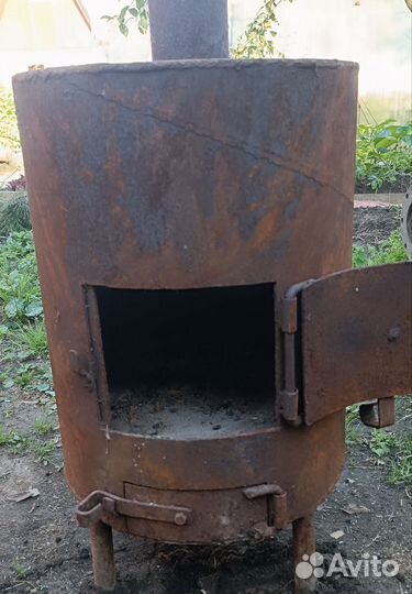 Печь типа буржуйка