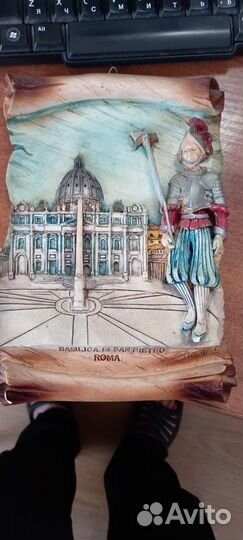 Собор Святого Петра. Ватикан. Барельеф, Керамика