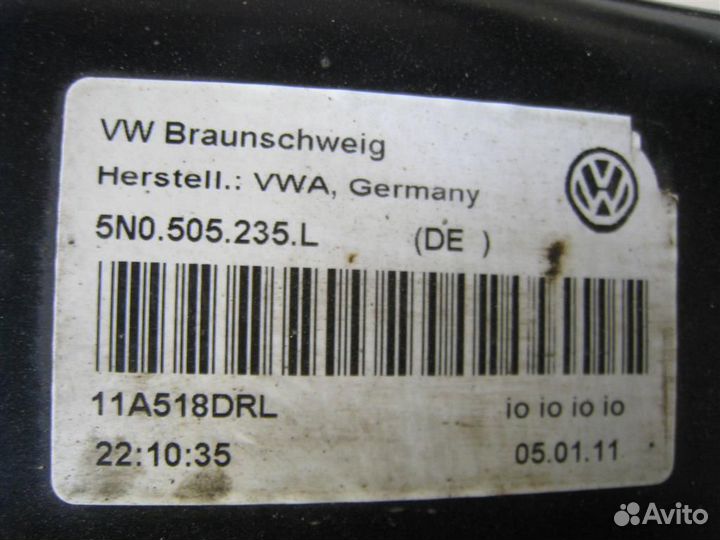 Балка задняя volkswagen Tiguan (5N1) 2011