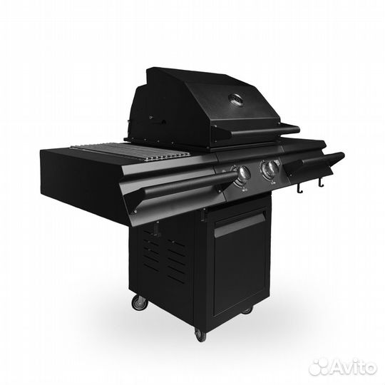 Гриль газовый B-Fire Bizon Premium Black 2