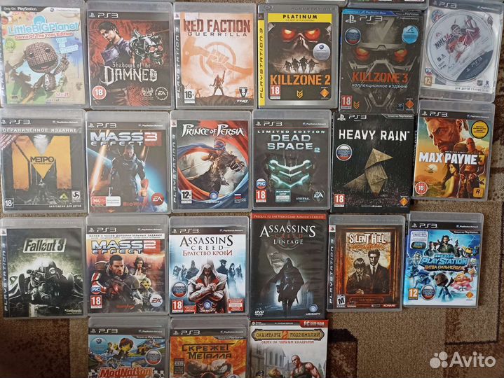 Игры на ps3 в отличном состоянии