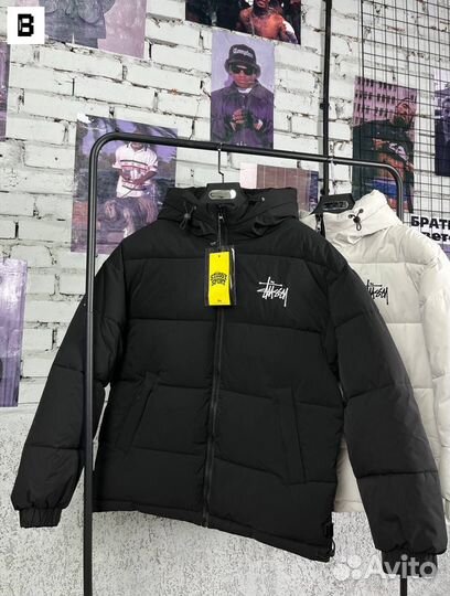 Пуховик зимний Stussy