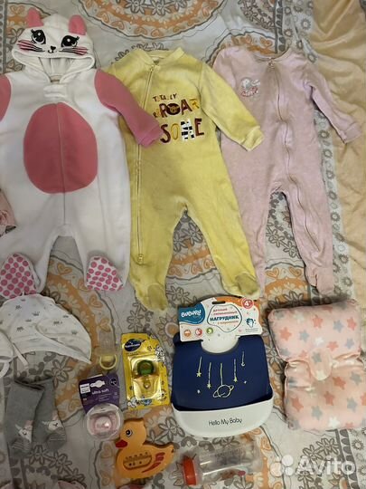 Вещи пакетом на девочку 62 68