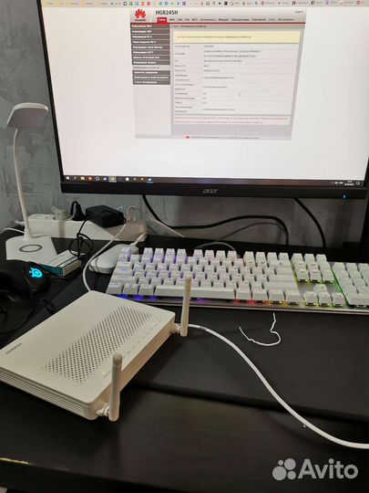 Оптический роутер для Ростелекома Huawei gpon