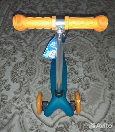 Самокат трёхколёсный детский