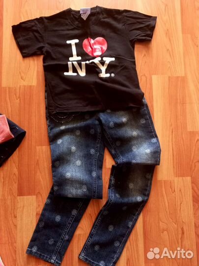 Вещи для девочки пакетом 10 -12 лет