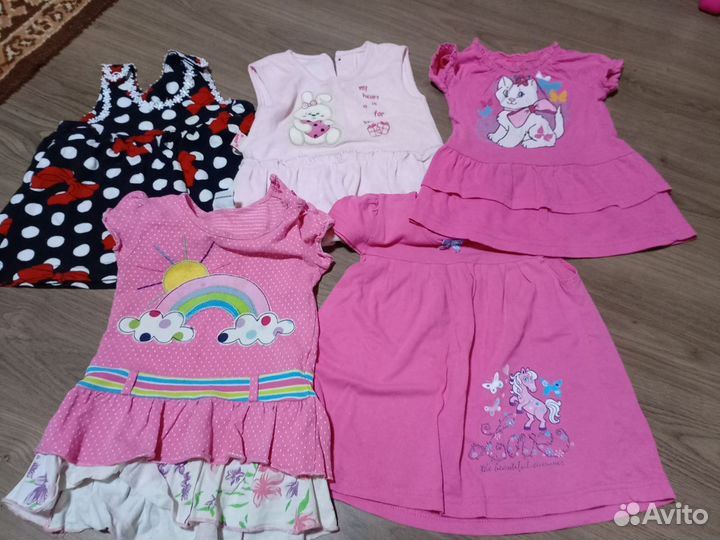 Детские вещи пакетом для девочки