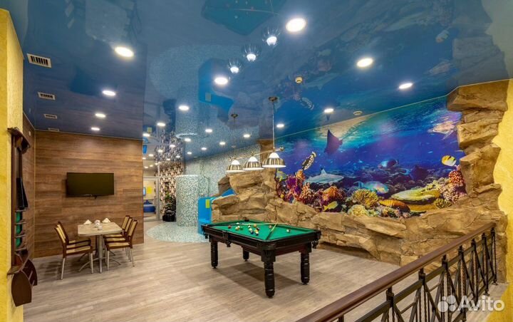 2х этажная Баня сауна с бассейном «Посейдон»