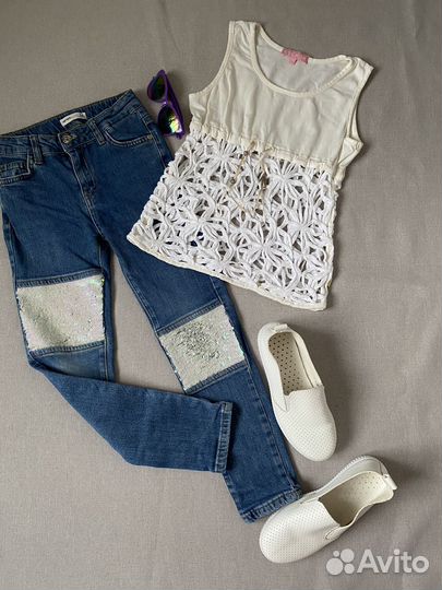 Вещи для девочки 6-8 лет пакетом