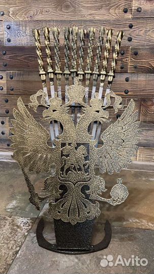 Щит-Герб под кованые шампуры