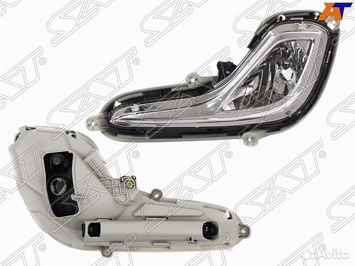 Хундай соларис 2011-2014 передние противотуманки
