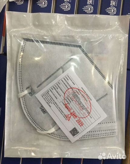 Маски, Респираторы N95 без клапана