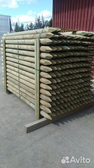 Виноградные столбы (шпалера) импрегнированные