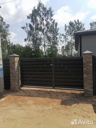 Заборы из профнастила