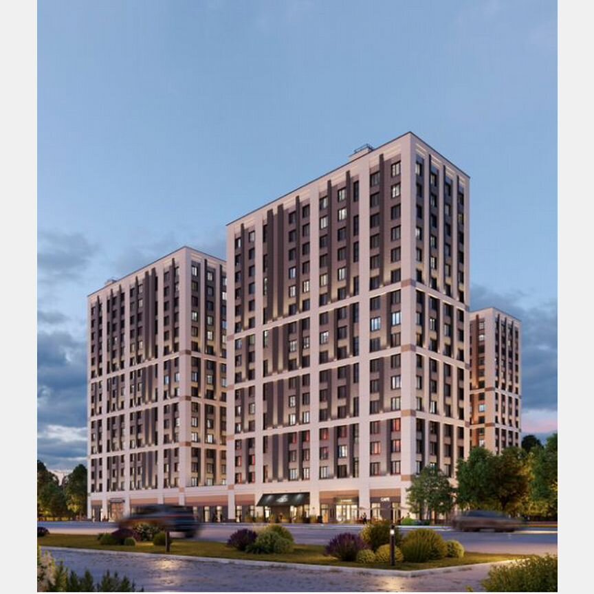 Апартаменты-студия, 20,5 м², 15/16 эт.