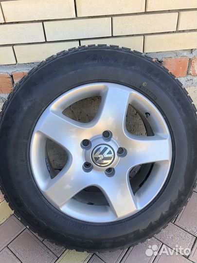 Колеса с зимней резиной r 17на Фольксваген Туарег