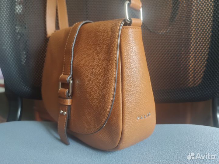 Сумка Palio рыжая, коричневая, кросс боди