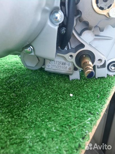 Двигатель в сборе ZS172FMM-6, 4 клапана, 25 лс