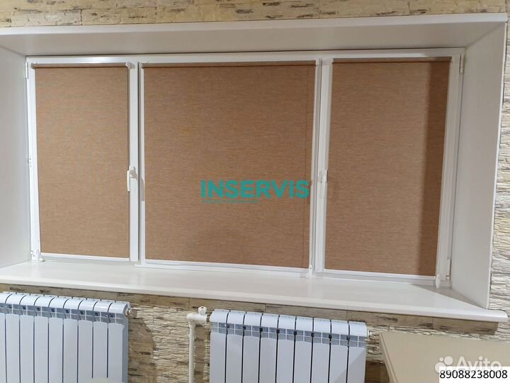 Римские шторы на кухне фото в интерьере