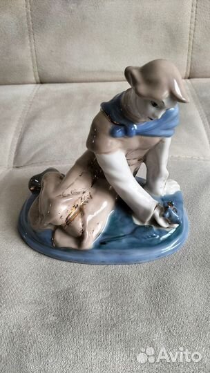 Статуэтка иван царевич и лягушка