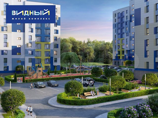 2-к. квартира, 41,3 м², 4/9 эт.