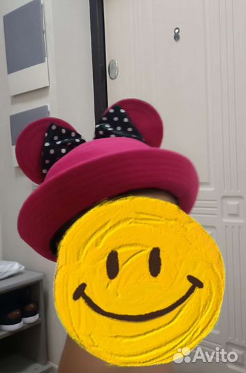 Шляпа с ушками для девочки
