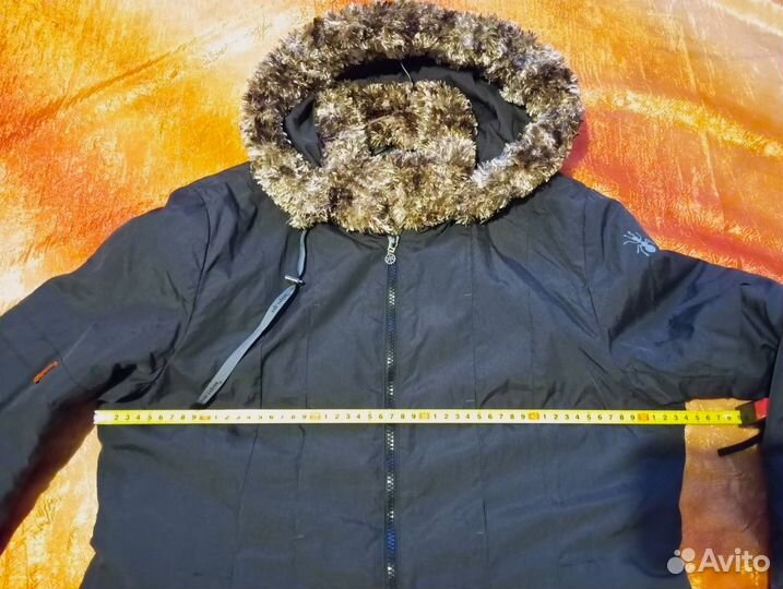 Куртка-п/пальто на синтепоне-50-52р. с капюшоном