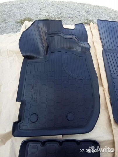 Коврики 3D Рено Дастер с 2021 и далее